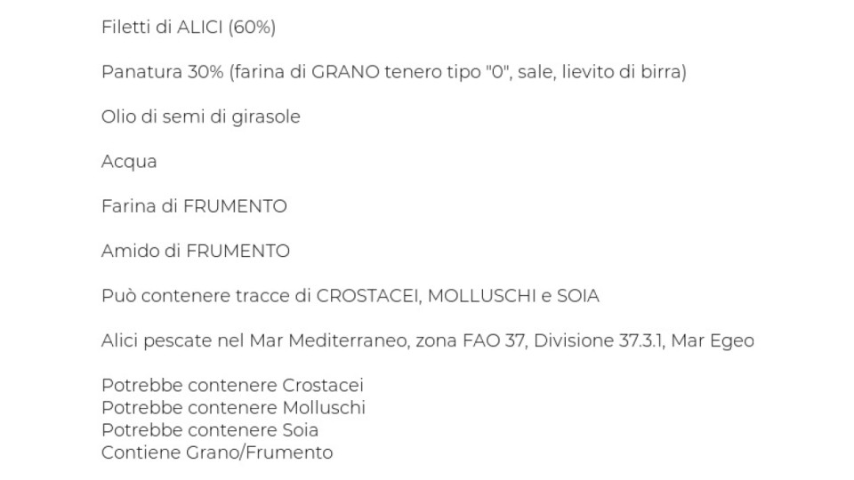 Arbi Filetti di Alici