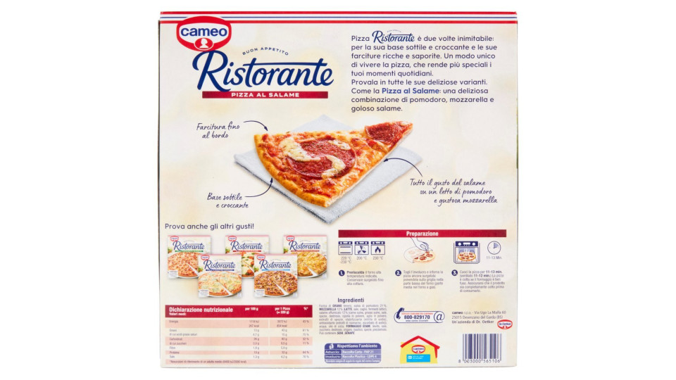 cameo Ristorante Salame
