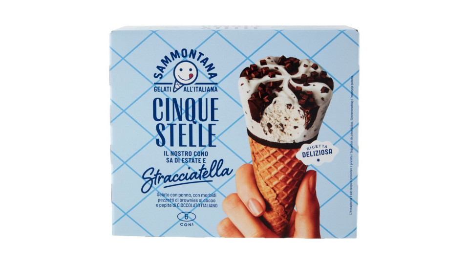 Sammontana Cinque Stelle Stracciatella Golosa