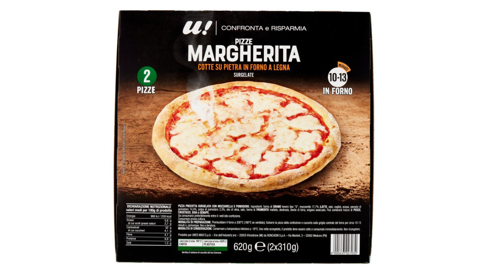 Pizze margherita U! Confronta & Risparmia