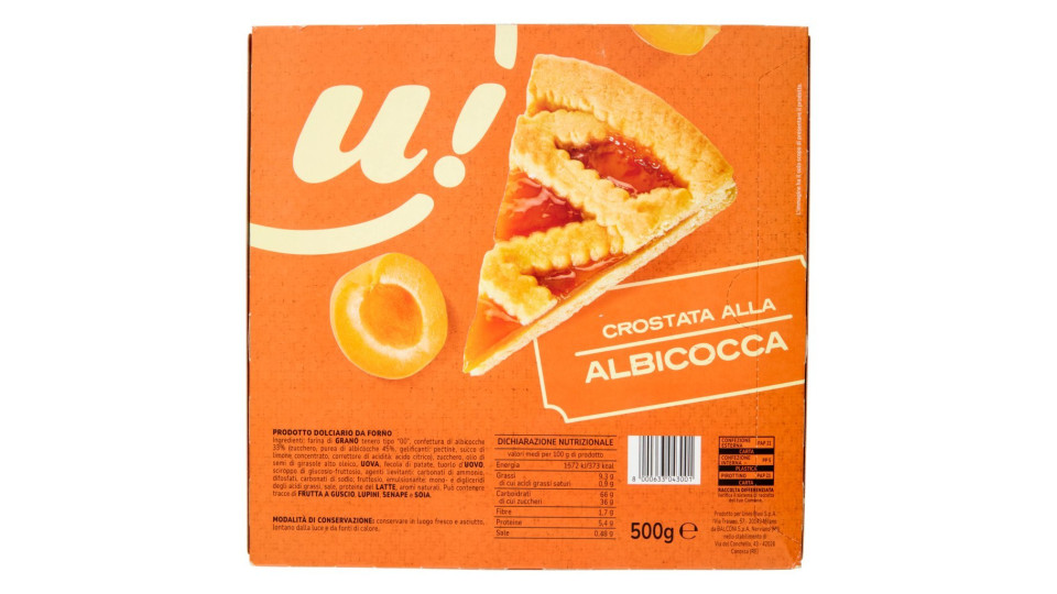 Crostata all'albicocca U! Confronta & Risparmia