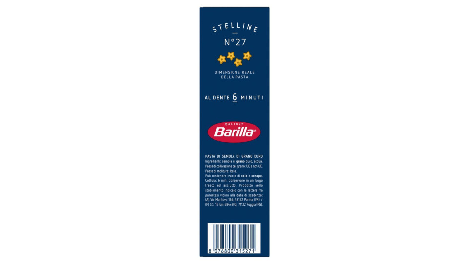 Barilla Stelline n.27