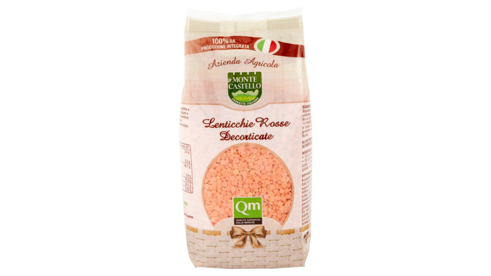 Lenticchie rosse decorticate “I legumi” Ecor