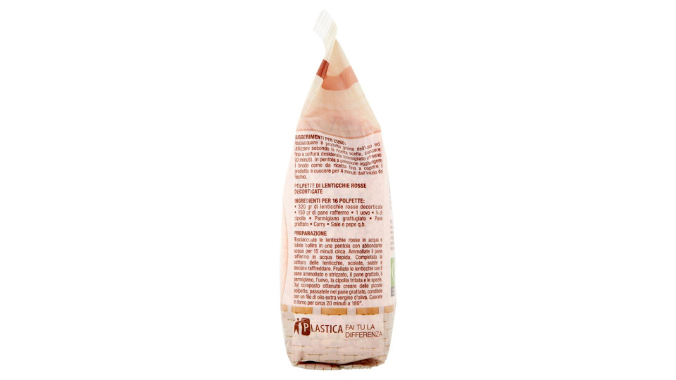 Lenticchie rosse decorticate “I legumi” Ecor
