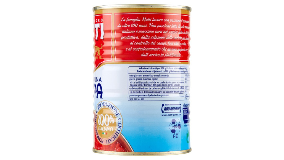 Mutti, Polpa di Pomodoro Pizza Sauce