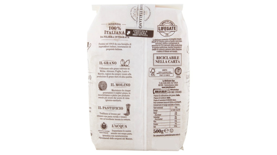 la Molisana le integrali Penne Rigate N°20