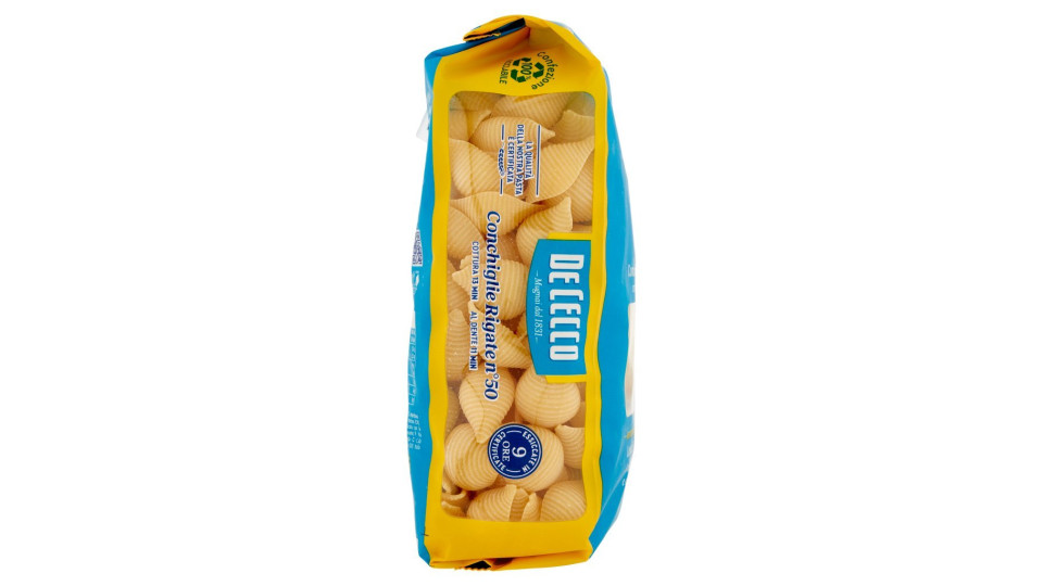 De Cecco Conchiglie rigate n° 50