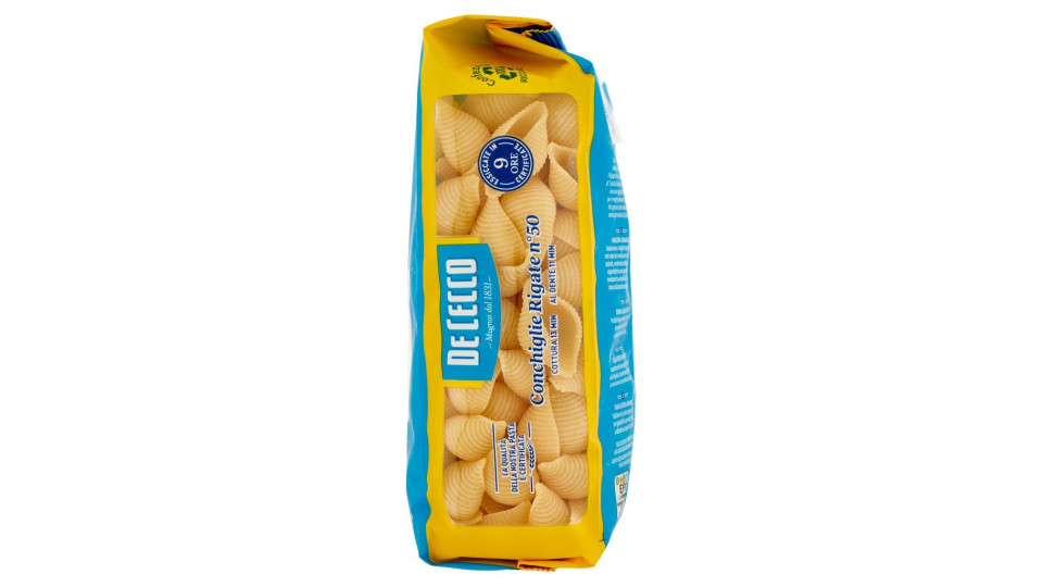 De Cecco Conchiglie rigate n° 50