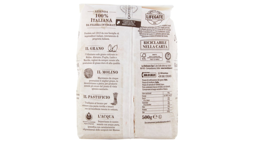 la Molisana Farfalle Rigate N°66
