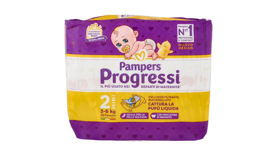 Pampers Progressi Mini x28+2 BS