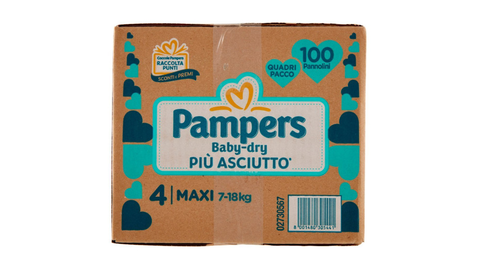 Pampers Gigapack Baby Dry Maxi x150