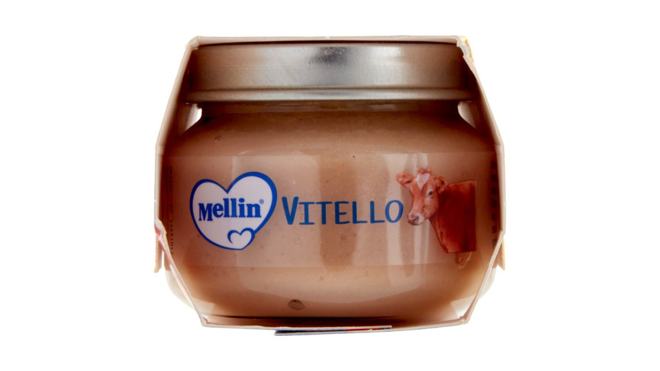 Mellin Vitello Omogeneizzato con Carne e Farina di Riso
