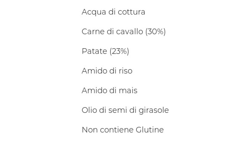 Mellin Cavallo e patate Omogeneizzato con Carne e Patate
