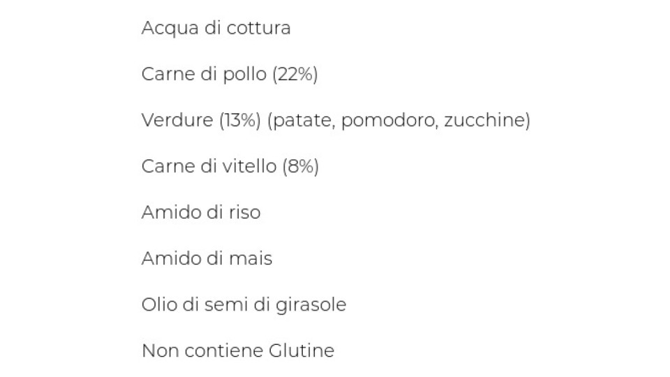 Mellin Pollo Vitello Omogeneizzato con Carne e Verdure