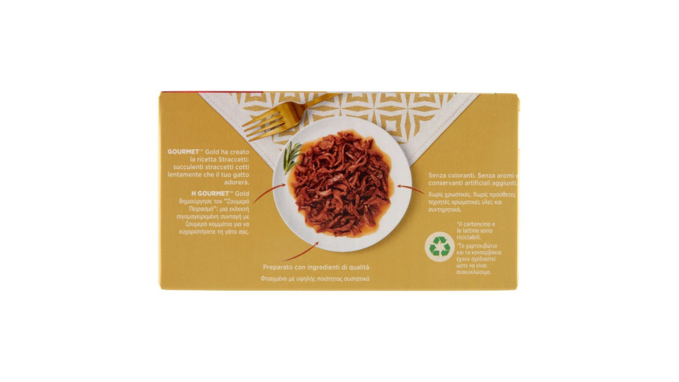 PURINA GOURMET Gold Tortini Gatto con Manzo, con Pollo
