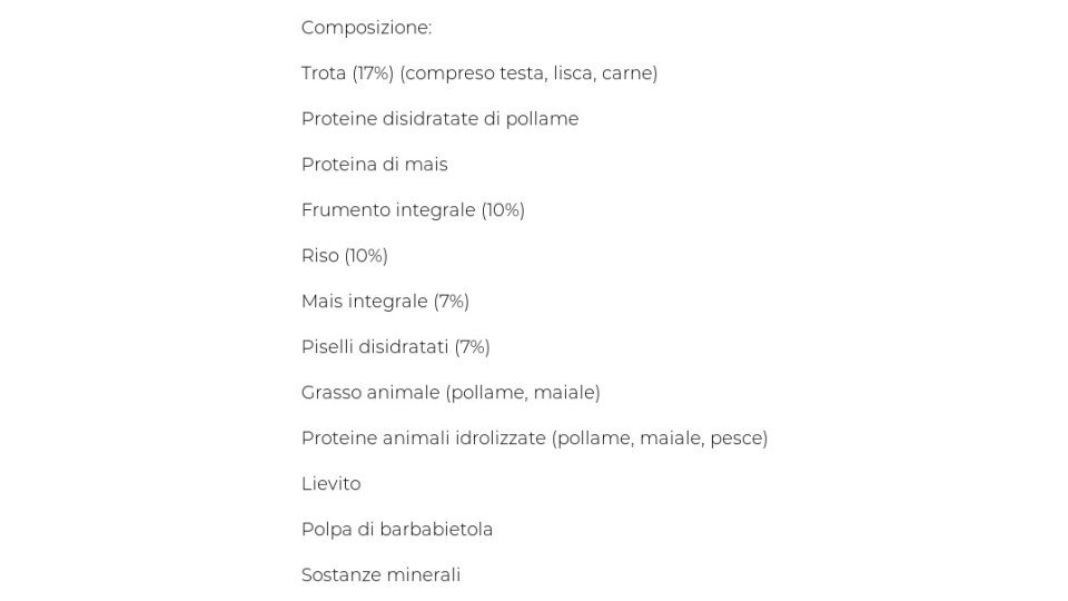 Ultima Cat Appetito Difficile Trota