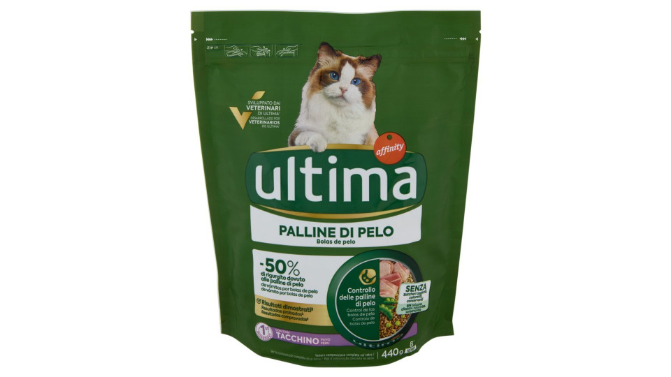Ultima Cat Palline di Pelo Tacchino