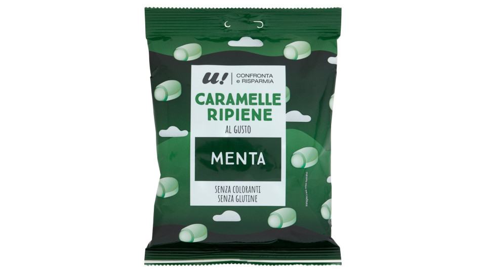 Caramelle ripiene gusto menta conf. da 200 gr U! Confronta & Risparmia
