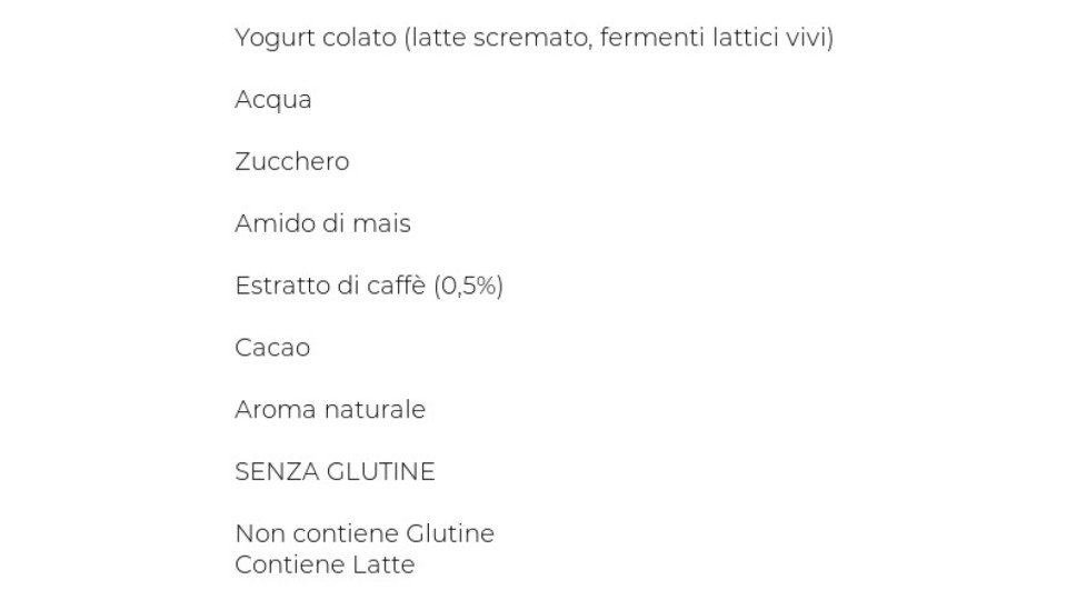Fage fruyo 0% Grassi Caffè