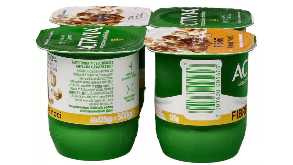 Activia Fibre Avena noci