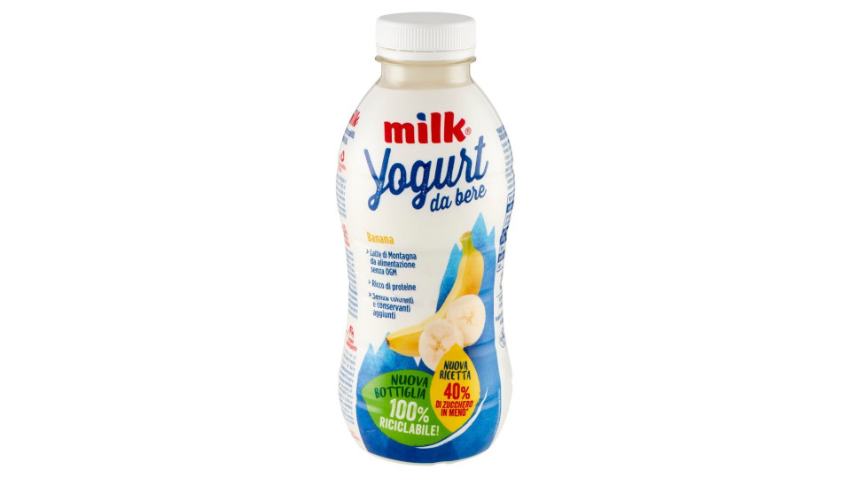 Milk Yogurt da bere banana
