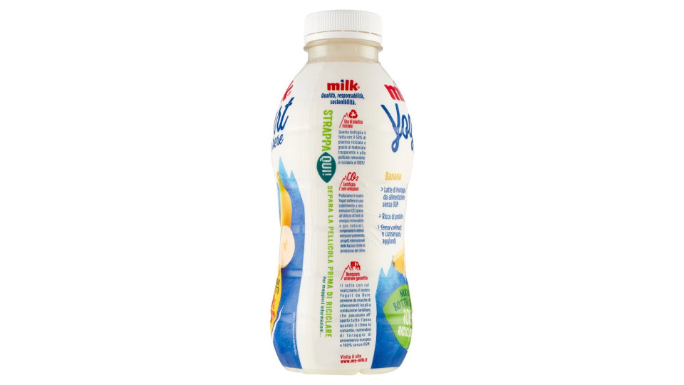 Milk Yogurt da bere banana