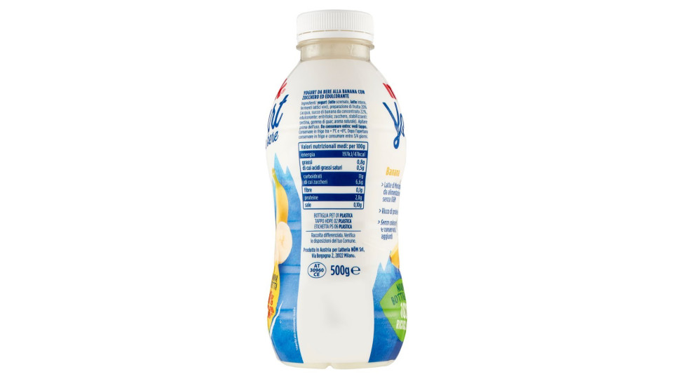 Milk Yogurt da bere banana