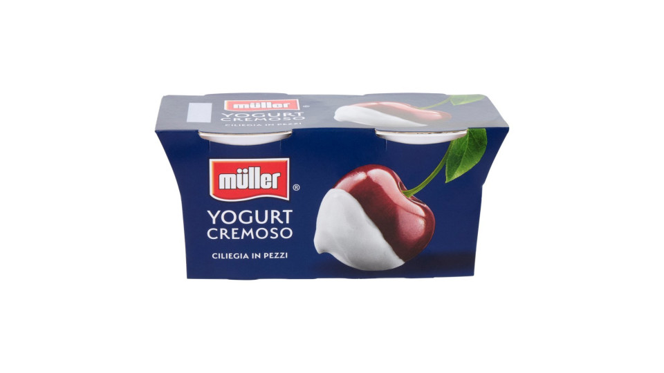 müller Yogurt Cremoso Ciliegia in Pezzi