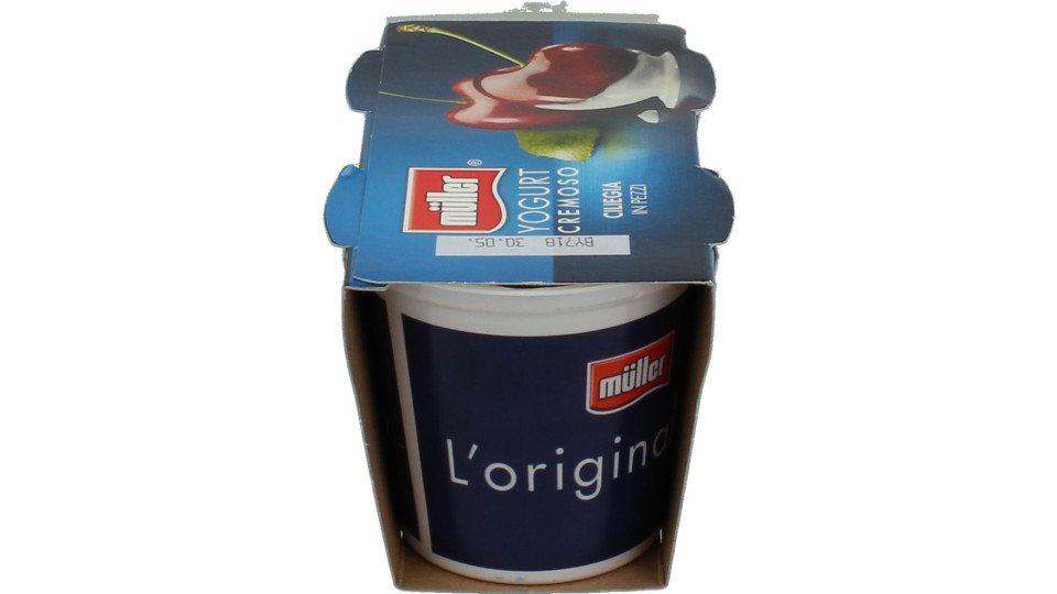 müller Yogurt Cremoso Ciliegia in Pezzi