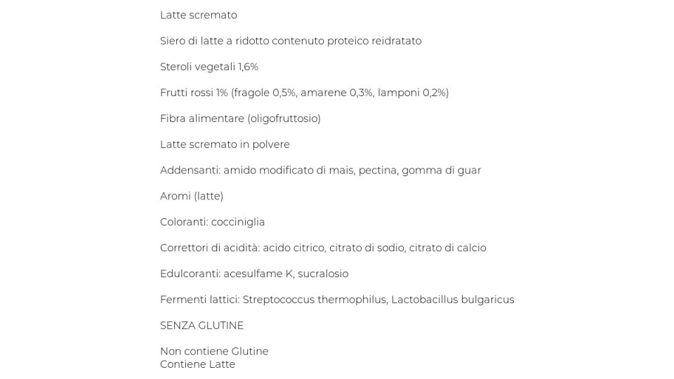 Danacol Frutti Rossi