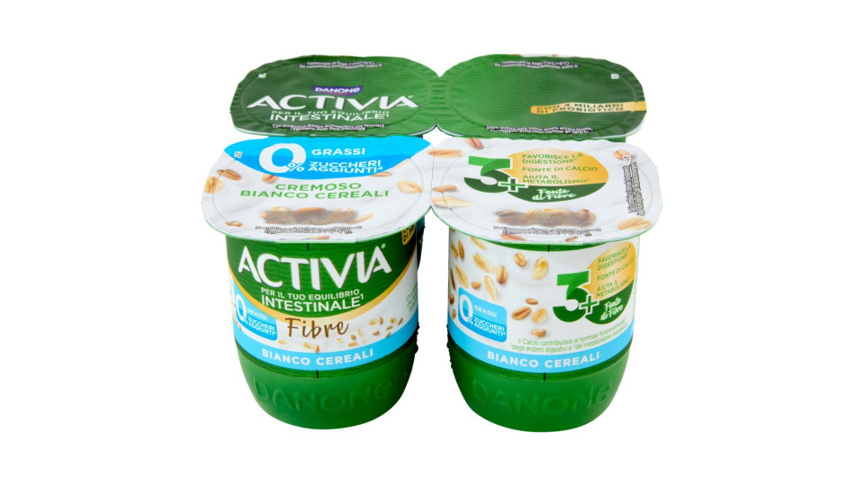 Activia 0% Grassi Bianco cereali