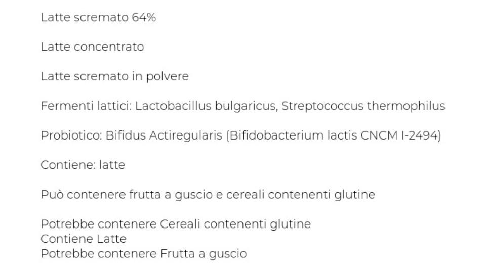 Activia 0% Grassi Naturale