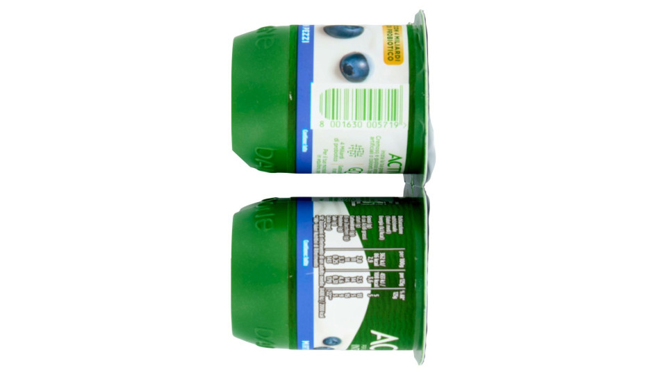 Activia Mirtillo in pezzi