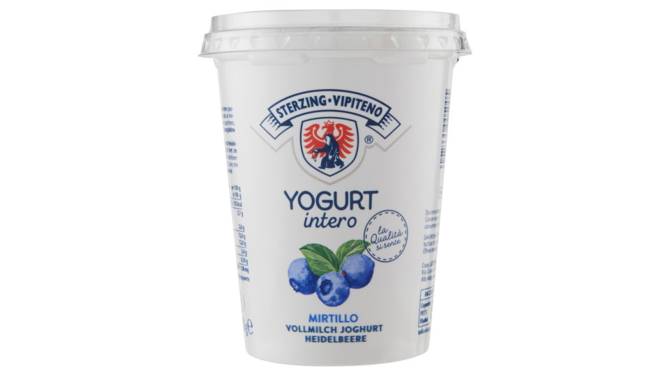 Sterzing Vipiteno Yogurt Mirtillo Nero