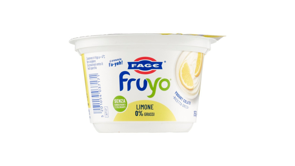 Fage fruyo 0% Grassi Limone