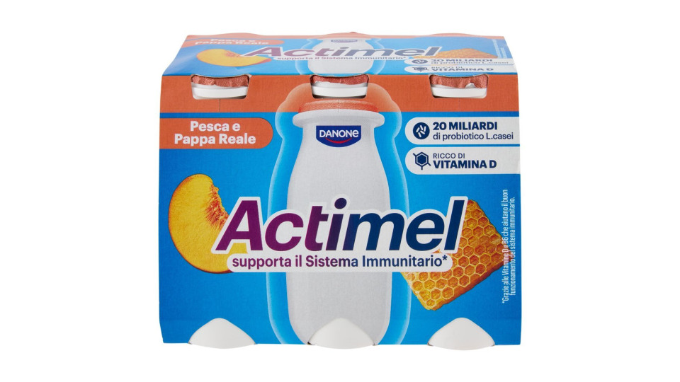 Actimel Pesca e Pappa Reale