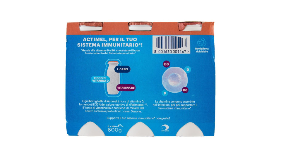 Actimel Pesca e Pappa Reale