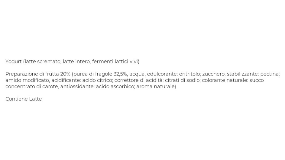 Milk Yogurt da bere multifrutti