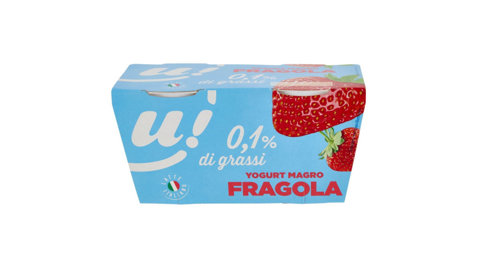 latte tigullio Yogurt Magro Fragola