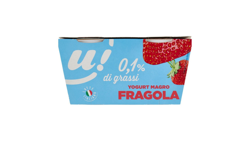 latte tigullio Yogurt Magro Fragola