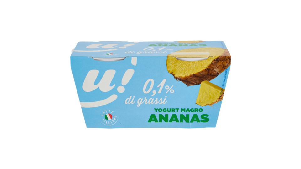 Lattebusche Yogurt magro all'ananas