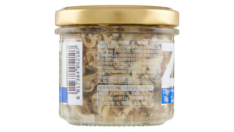 Zarotti Vongole al Naturale