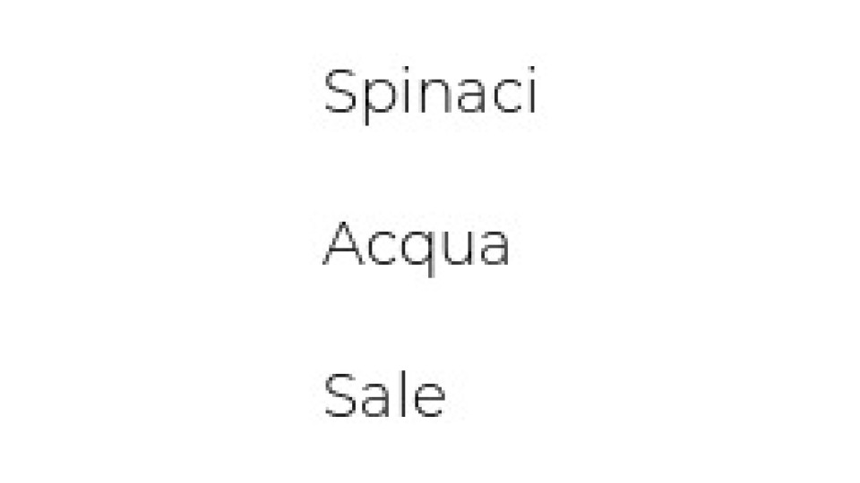 Bonduelle Cuore di raccolto Spinaci in foglia