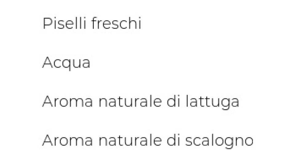 Cirio I piselli medi