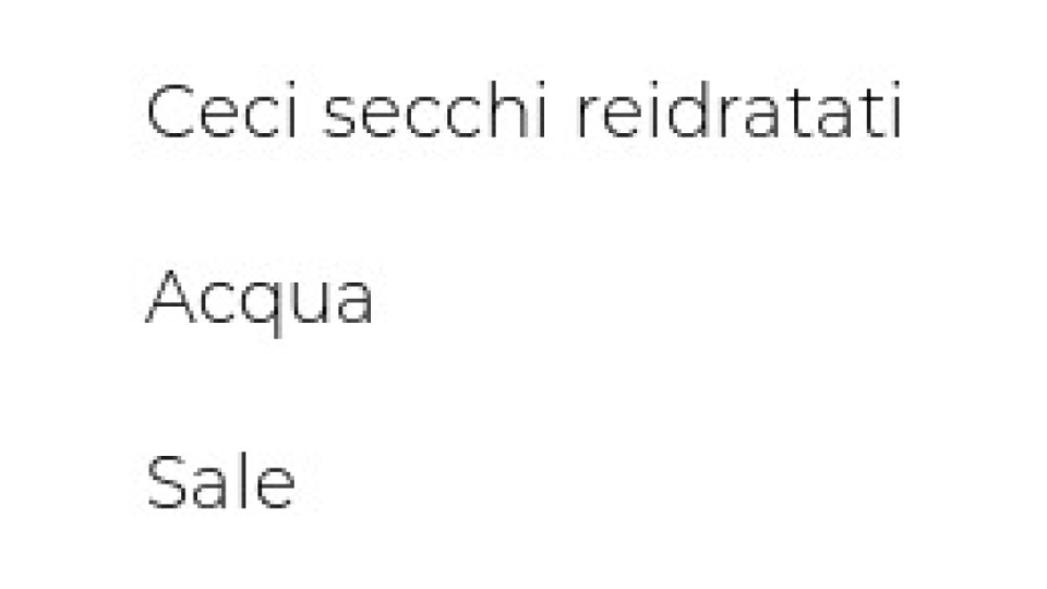 Valfrutta Ceci Italiani