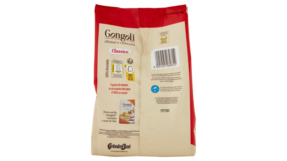 GrissinBon Gongoli gusto Classico