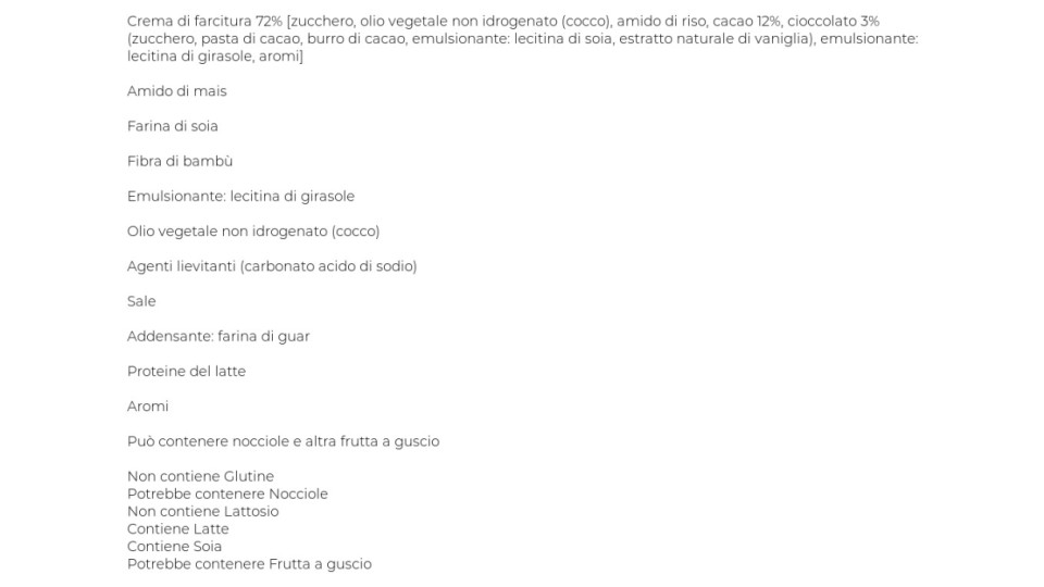 Galbusera ZeroGrano Wafer con Cioccolato