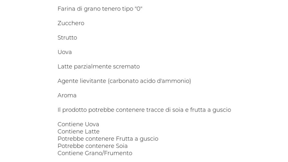 Forno Battistini - Biscotti Froletti
