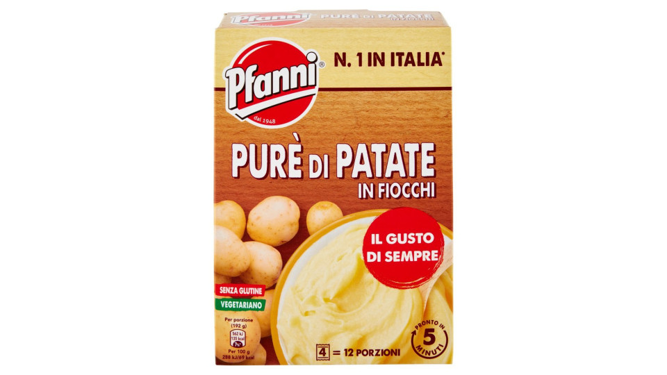 Pfanni Purè di Patate in fiocchi