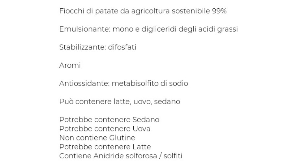 Pfanni Purè di Patate in fiocchi